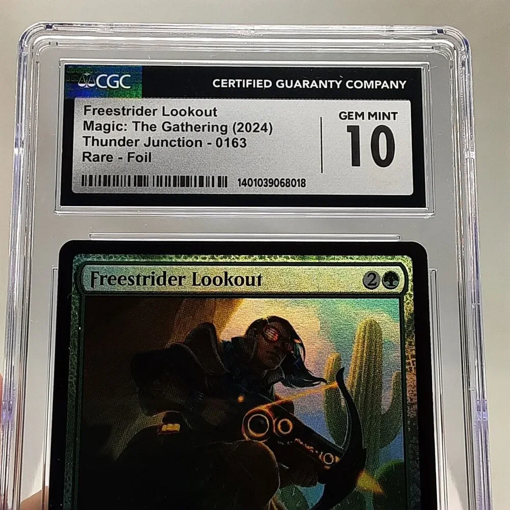 MTG - Thunder Junction - Freestrider Lookout - Foil - Graded CGC 10